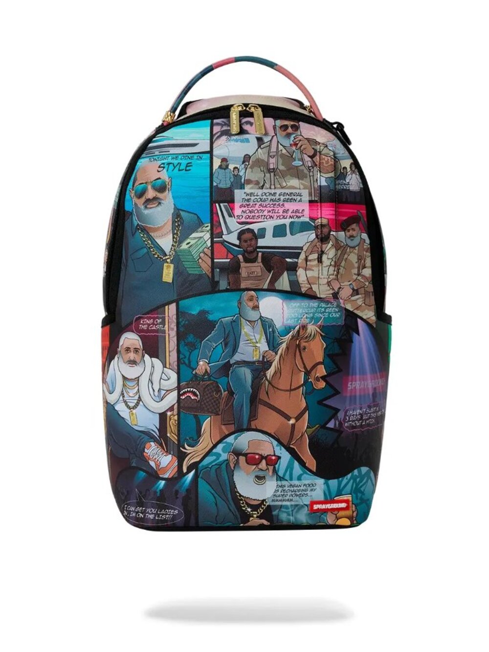JAMES FIRST CLASS COMIC BACKPACK SPRAYGROUND